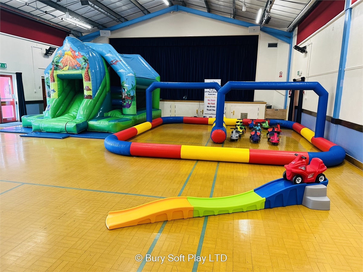 Wiggle Car Racing | Premium Inflatable Hire Package